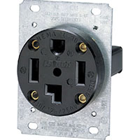 RECEPTACLE FLUSH 30A 4WY