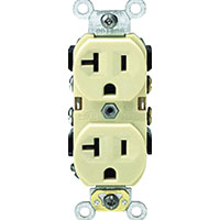 RECPT DPLX HD20A/125V IV
