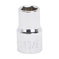 SOCKET STD 3/8INX6PT 3/8DR