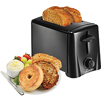 PRO-22612 2 SLICE TOASTER BLACK