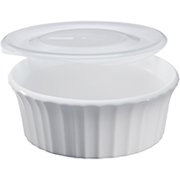 BAKING DISH FRENCH WHITE 16OZ