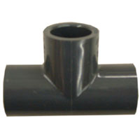 TEE SCH80 PVC 1/2 SLP