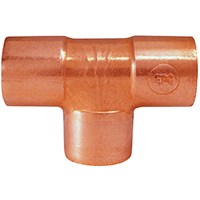 TEE COPPER 1-1/2IN C X C X C