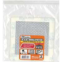 WP4-3 DRYWALL PATCH 4X4IN PK3