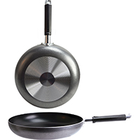 FRY PAN 13IN DIA WITH NO/LID