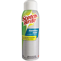 Scotch-Brite 7966HCD-SB1 Cleaner and Polish, 17.5 oz Aerosol Can, Liquid,