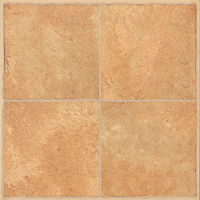 VINYL FLOOR TILE BEIGE INLAY