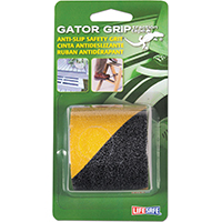 INCOM Gator Grip RE175 Safety Grit Tape, 5 ft L, 2 in W, PVC Backing,