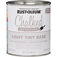 PAINT CHALKED LT TINT BS 30OZ