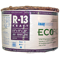 INSULATION R13 RL 15 KRFT 40SQ