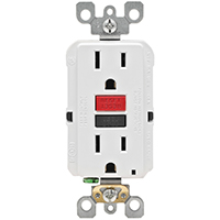15AMP GFCI OUTLET WHITE
