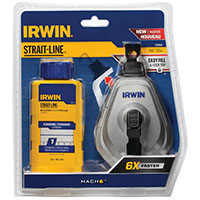 IRWIN 1932889 Chalk Reel, 8 oz Chalk, 100 ft L Line