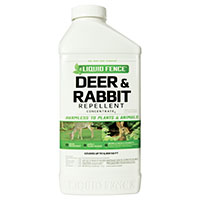 LIQUID FENCE 71136-1 Deer and Rabbit Repellent, Concentrate