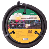 Landscapers Select HOSE-50-B-53L Soaker Hose, 50 ft L, Brass Male and Female