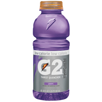 20406 GATORADE G2 GRAPE 20OZ LOW