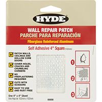 09898 PATCH WALL ALUM 4X4 INCH