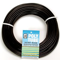 TUBE BLK PLSTC 1/4"X100'