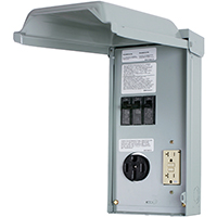 POWER PANEL RV 70A 50/20A GFCI