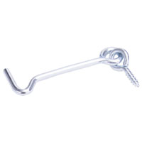 HOOK/EYE GATE STEEL 2-1/2INCH