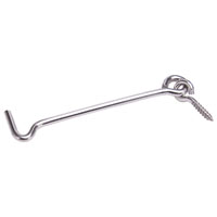 HOOK/EYE STAINLESS STEEL 4IN