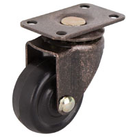CASTER PLATE MED 1-5/8 ANT COP