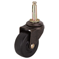 CASTER STEM MED DTY 2IN COPPER