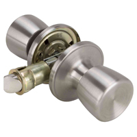 STEEL DOORKNOB 2-3/8 TO 2-3/4"