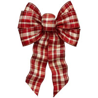 **BOW PLAID TRADITIONAL ASST 7LP