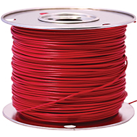 WIRE PRIMARY RED 100FT 18GA