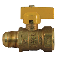 GAS BALL VALVE 5/8FLX3/4FIP