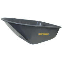 WHEELBARROW 6CUFT STEEL TRAY