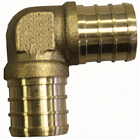 1425166 3/4IN BRASS PEX ELBOW