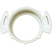 Plumb Pak PP9256SPLT Split Wing Nut, Plastic, White, For: Kitchen Sinks