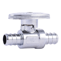 STOP STRAIGHT CR PEX 1/2 INCH