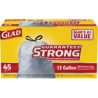 BAG KITCHEN DRAWSTRING 13GAL