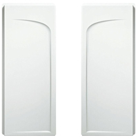 Shower Wall Set 30in Curve Wht