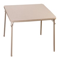 FOLDING TABLE TAUPE 34IN