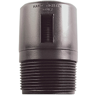 1.50" PLASTIC TRAP VENT BLACK