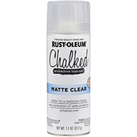 R.O. CHALKED MATTE CLEAR TOP SP