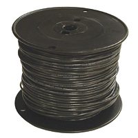 WIRE BLDG 12G SOL THHN BLK 1FT