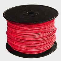 WIRE BLDG 12G SOL THHN RED 1FT