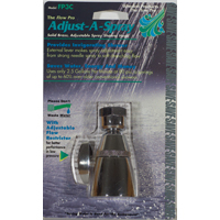 *SHOWERHEAD ADJUST-A-SPRAY BRSS