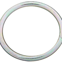 #2x2-1/2 ZN Steel Ring