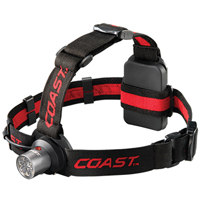 HEADLAMP 144 LUM RED/CLEAR