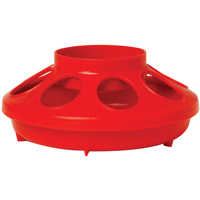 PLASTIC QT FEEDER BASE ASSORTED