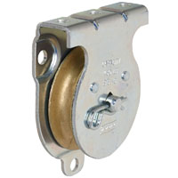 PULLEY ZINC PLATED 2IN