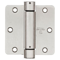 SPRING HINGE STN NKL 3-1/2IN