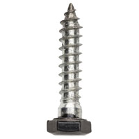BOLT HEX LAG HD 5/16X1.5IN BLK