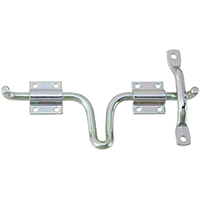 LATCH ORN DOOR/GTE ZINC PLATED
