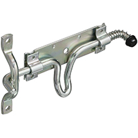LATCH ORN DOOR/GTE ZINC PLATED